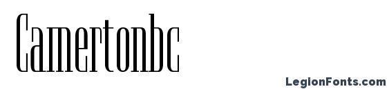 шрифт Camertonbc, бесплатный шрифт Camertonbc, предварительный просмотр шрифта Camertonbc