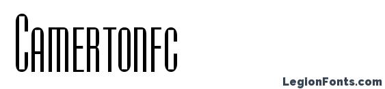шрифт Camertonfc, бесплатный шрифт Camertonfc, предварительный просмотр шрифта Camertonfc