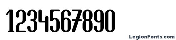 Camilla Font, Number Fonts