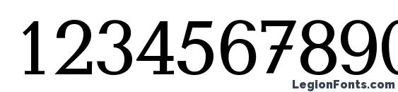 CanadaDB Normal Font, Number Fonts