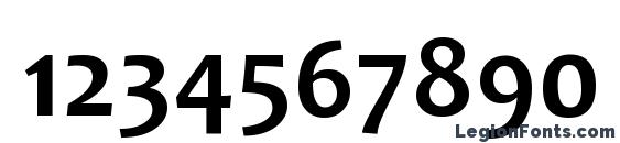 Candara Bold Font, Number Fonts