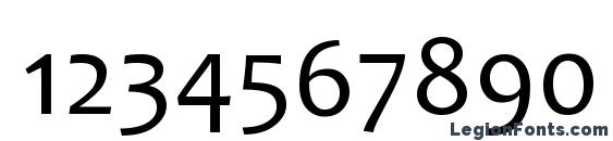 Candara Font, Number Fonts