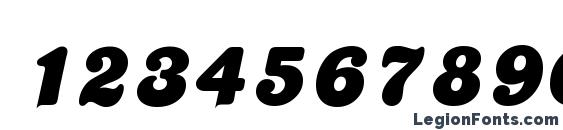 Candice Font, Number Fonts