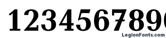 CandidaStd Bold Font, Number Fonts