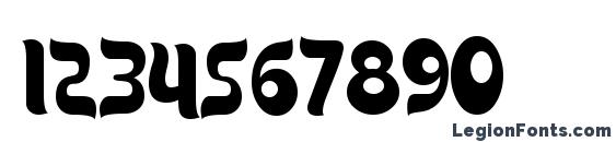 Candy Store BV Font, Number Fonts