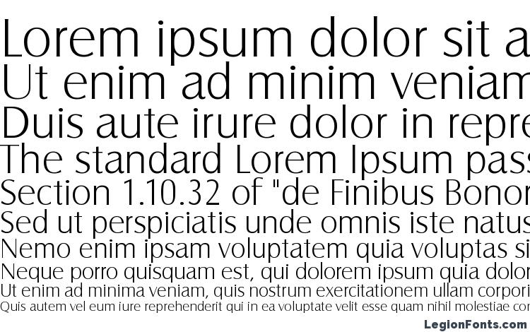 specimens Canossa Light Regular font, sample Canossa Light Regular font, an example of writing Canossa Light Regular font, review Canossa Light Regular font, preview Canossa Light Regular font, Canossa Light Regular font