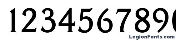 Cantoria MT SemiBold Font, Number Fonts