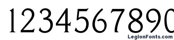 CantoriaMTStd Font, Number Fonts