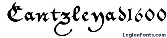 шрифт Cantzleyad1600, бесплатный шрифт Cantzleyad1600, предварительный просмотр шрифта Cantzleyad1600