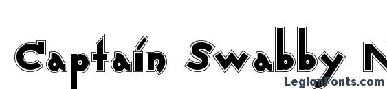 Captain Swabby NF Font