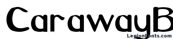 CarawayBold Font