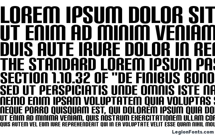 Font regular