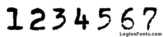 CarbonType Font, Number Fonts