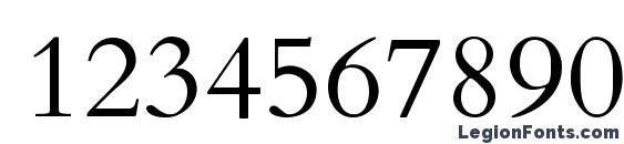 Cardo Font, Number Fonts