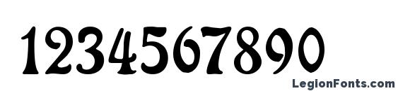 Care Bear Family Font, Number Fonts