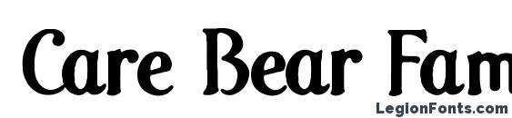шрифт Care Bear Family, бесплатный шрифт Care Bear Family, предварительный просмотр шрифта Care Bear Family