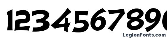 Carlisle Regular Font, Number Fonts