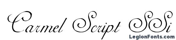 Carmel Script SSi font, free Carmel Script SSi font, preview Carmel Script SSi font
