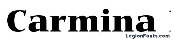 шрифт Carmina Black BT, бесплатный шрифт Carmina Black BT, предварительный просмотр шрифта Carmina Black BT