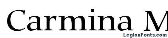 Carmina Medium BT font, free Carmina Medium BT font, preview Carmina Medium BT font