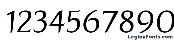 Carolina LT Dfr Font, Number Fonts
