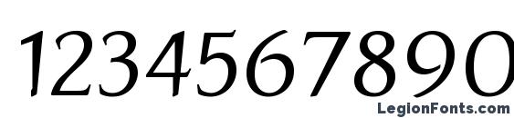 Carolina LT Font, Number Fonts