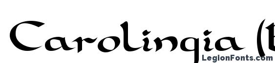 Carolingia (BigfooT) Normal Font