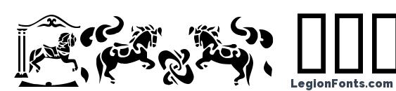 шрифт Carousel Horses, бесплатный шрифт Carousel Horses, предварительный просмотр шрифта Carousel Horses