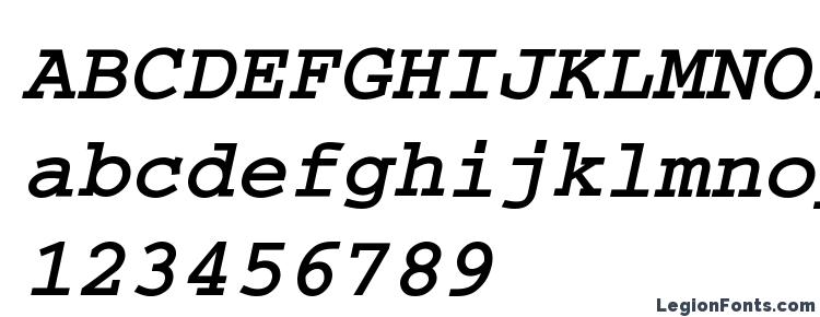 глифы шрифта Carrier Bold Oblique, символы шрифта Carrier Bold Oblique, символьная карта шрифта Carrier Bold Oblique, предварительный просмотр шрифта Carrier Bold Oblique, алфавит шрифта Carrier Bold Oblique, шрифт Carrier Bold Oblique