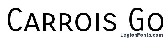 шрифт Carrois Gothic SC, бесплатный шрифт Carrois Gothic SC, предварительный просмотр шрифта Carrois Gothic SC