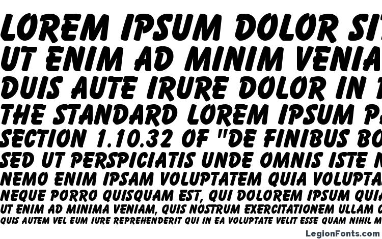 specimens Cartoon font, sample Cartoon font, an example of writing Cartoon font, review Cartoon font, preview Cartoon font, Cartoon font