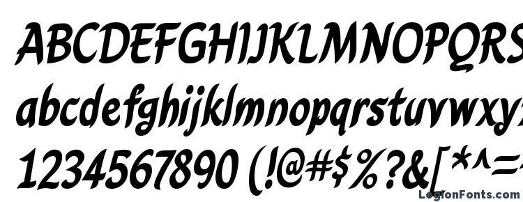 glyphs Caryn Bold font, сharacters Caryn Bold font, symbols Caryn Bold font, character map Caryn Bold font, preview Caryn Bold font, abc Caryn Bold font, Caryn Bold font