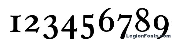 Casablanca Regular Font, Number Fonts