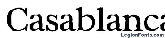 CasablancaAntique Regular Font, All Fonts