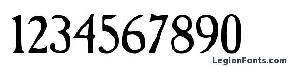 CasablancaAntique Font, Number Fonts
