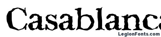 CasablancaRandom Medium Regular Font