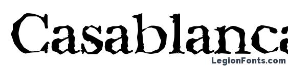 CasablancaRandom Regular Font