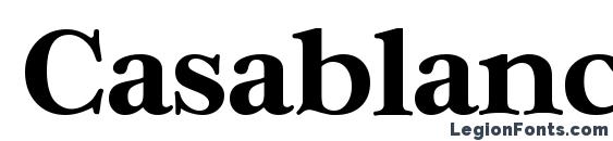 CasablancaSerial Xbold Regular Font