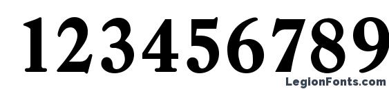 Casad Bold Font, Number Fonts