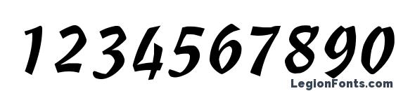Cascade Light Font, Number Fonts