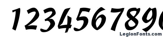 Cascade Font, Number Fonts