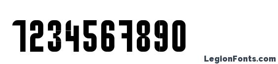 Caseconected Font, Number Fonts