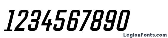 CaseStudyNoOne LT Bold Italic Font, Number Fonts