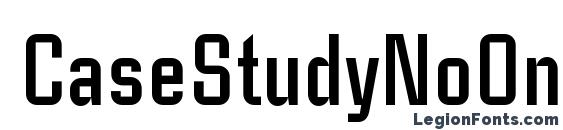 CaseStudyNoOne LT Bold Font, Stylish Fonts