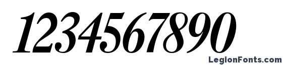 Caslon 3 ITALIC Font, Number Fonts