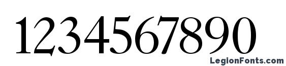 Caslon 540 Font, Number Fonts