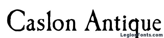 Caslon Antique Regular Font