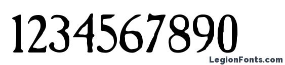 Caslon Antique Font, Number Fonts