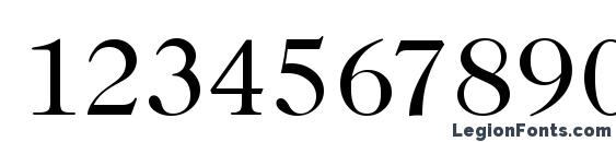 Caslon Book Font, Number Fonts