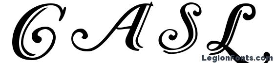 Шрифт Caslon Calligraphic Initials